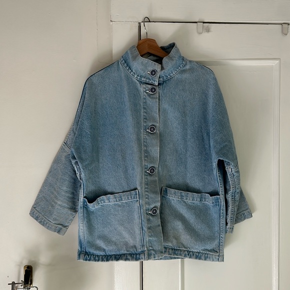 Gravel and Gold Marram Denim Jacket - Picture 1 of 7